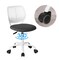 Teenage Task Office Chair: Gray, Ergonomic Computer Office Chair, Small, Adorable Chair with Breathable Mesh Seat for Students, Lumbar Support
